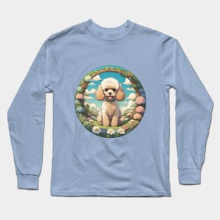 Toy Poodle Garden Long Sleeve T-Shirt